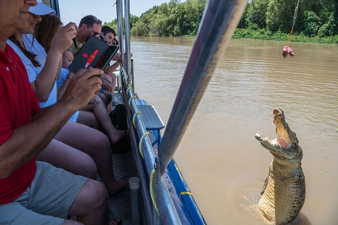 1 Hour Jumping Crocodile Cruise on the Adelaide River - From Window of Wetlands to the boat ramp: getting there