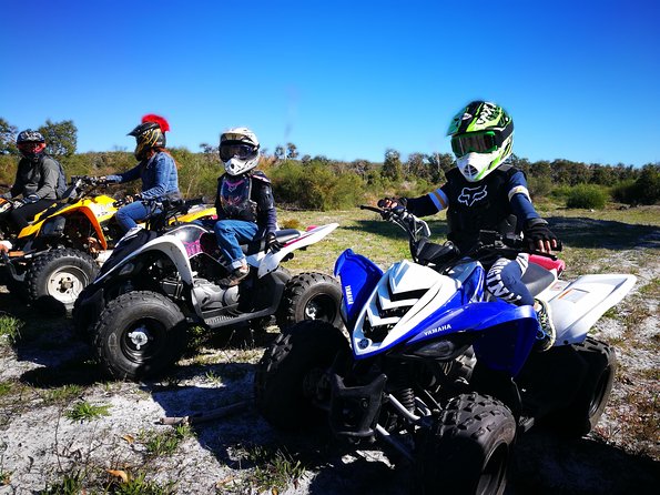 1 Hour Quad Bike Tours, only 30 minutes from Perth - What you ride: twists, jumps, dips, and changing surfaces