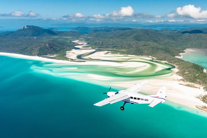 1hour Scenic Flight Heart Reef, Whitehaven Beach, Hill Inlet, GBR - The Small Plane Reality: Seats, Boarding, and How to Make It Easier