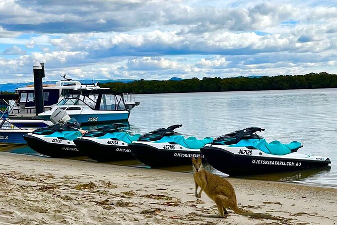 1hr Jet Ski Safari - The jet ski itinerary: Broadwater, skyline, and turning toward South Stradbroke
