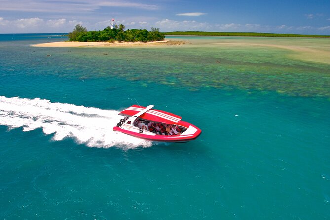 2 1/4 hr Low Isles Reef Sprinter Snorkeling Tour-No Island Access - The speed boat ride from Port Douglas: quick and usually smoother