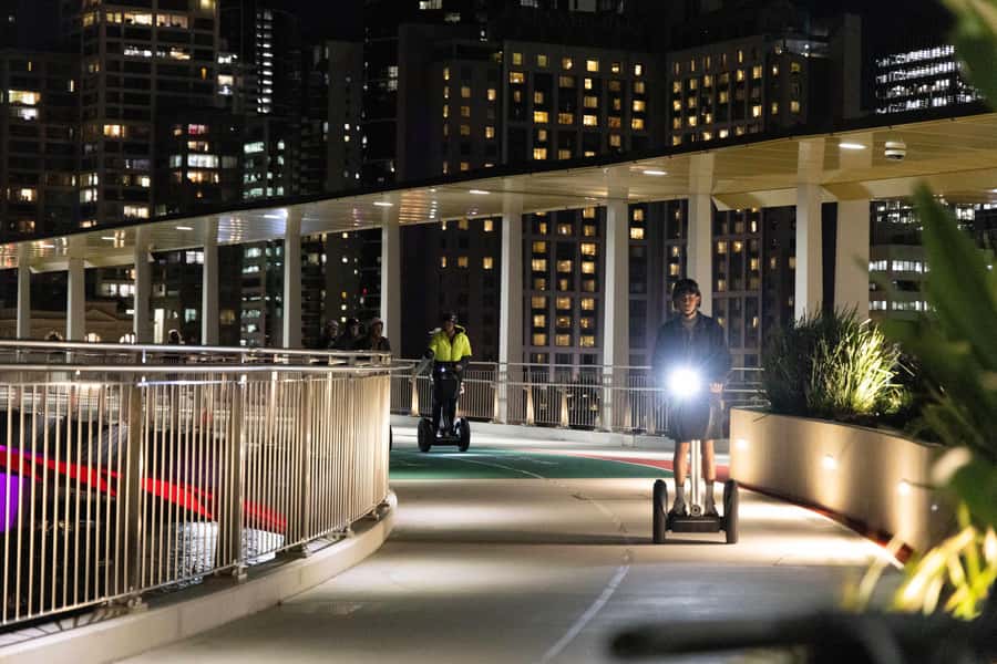 2.5 Hour Brisbane: Sightseeing Tours - Morning & Night - Segway sightseeing in Brisbane, the easy way to get your bearings