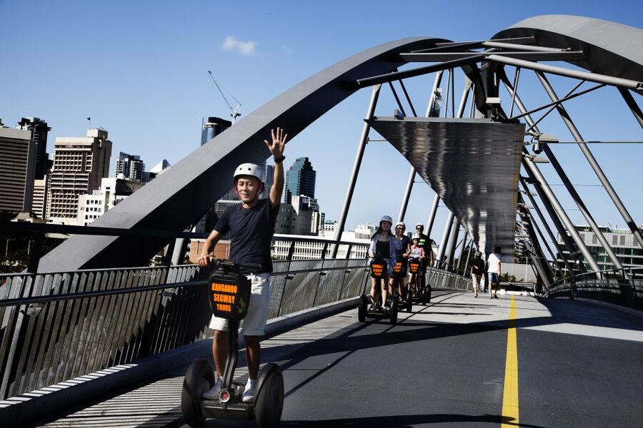 2.5 Hour Brisbane: Sightseeing Tours - Morning & Night - i2 Segway logistics that matter in real life