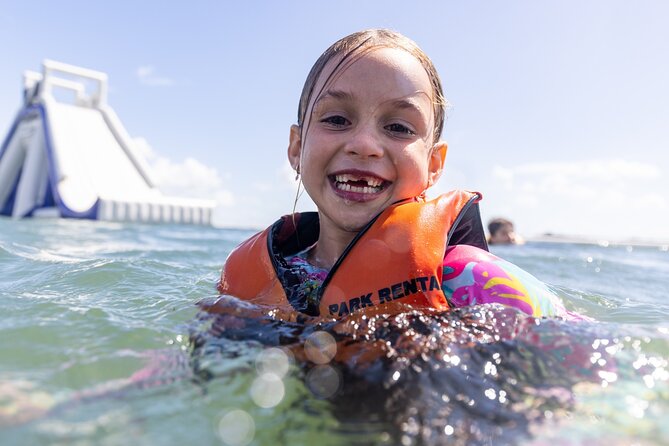 50 Minutes, Southport GC Aqua Park Inflatable Water Activity - Ticket value: $20.80 for 50 minutes, plus the socks reality