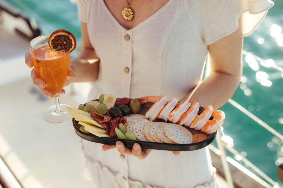 Airlie: Adults Only Sunset Sail with Aperol Spritz/Antipasto - Price and value: is $70 worth a 72-foot adults-only sunset?
