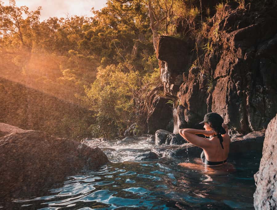 Airlie Beach: Cedar Creek Falls & Northerlies Beach Day Trip - Nature walk details that actually make the falls area feel special