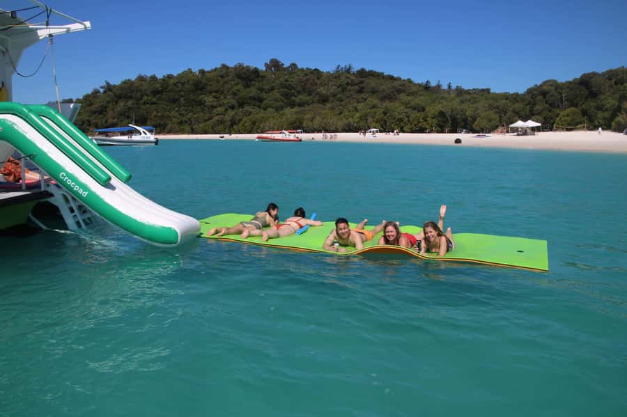 Airlie Beach: Great Barrier Reef & Whitehaven Beach Tour - The jetboat ride back, fun speed with a real safety rhythm