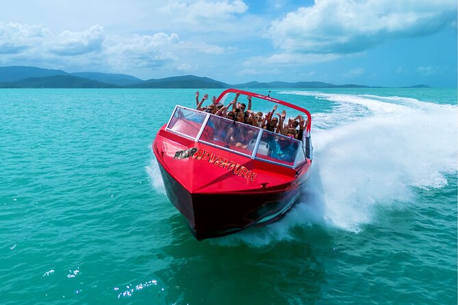 Airlie Beach Jet Boat Thrill Ride - Pioneer Bay and the Whitsundays, Seen From a 380hp Jet Boat