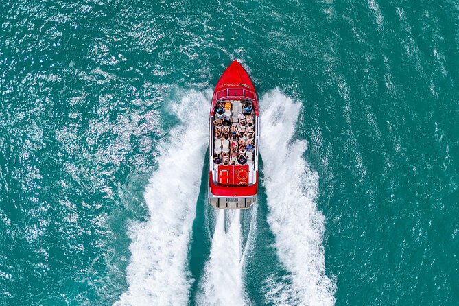 Airlie Beach Jet Boat Thrill Ride - What You Get Included: Lifejackets, Rain Jackets, Lock Box, and Photos