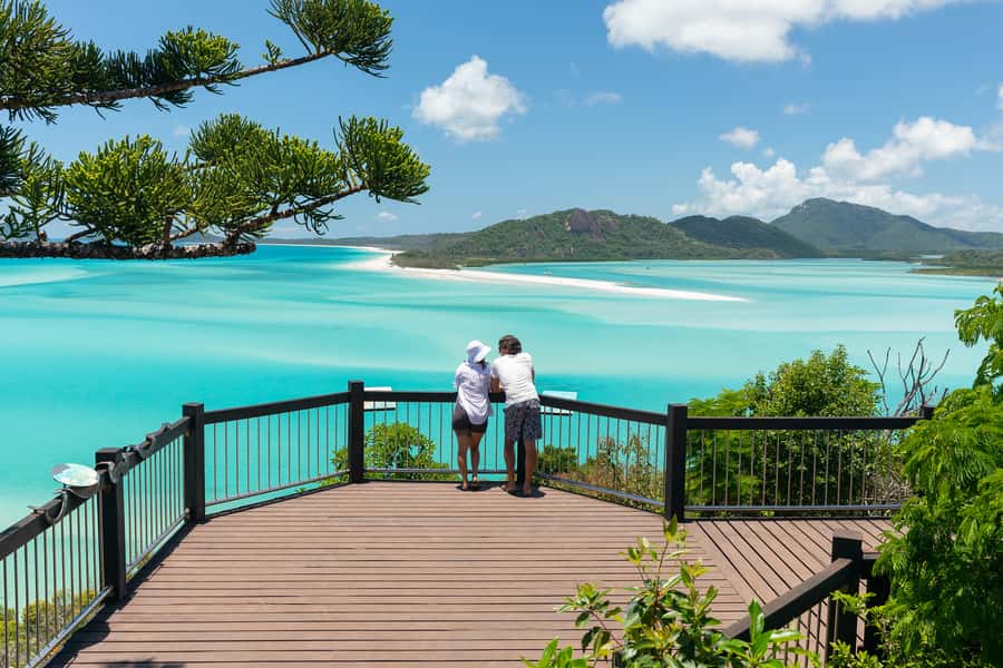 Airlie Beach: Visit Hill Inlet Lookout and Whitehaven Beach - The morning cruise route: Shute Harbour to Hill Inlet access