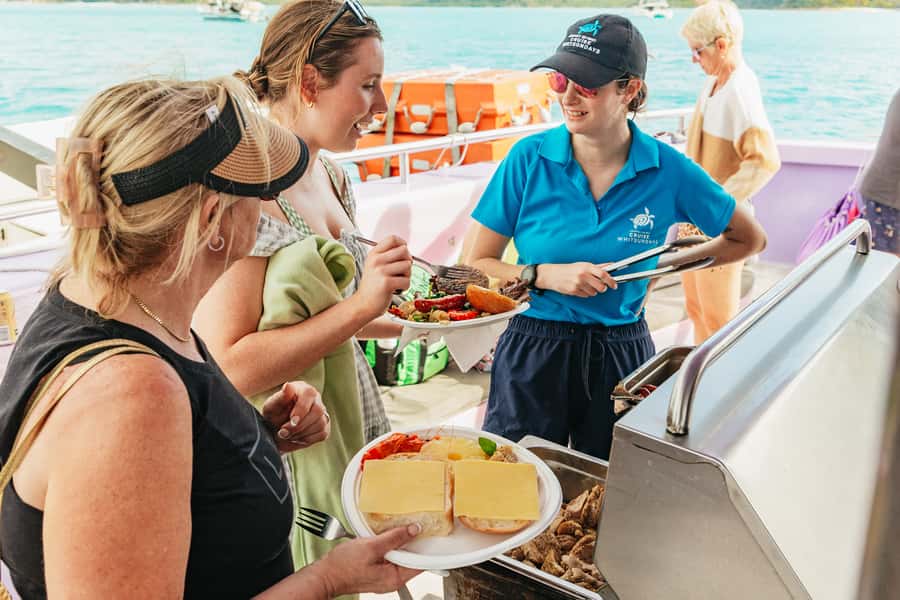 Airlie Beach: Whitsundays Full-Day Camira Sailing Adventure - BBQ lunch, morning and afternoon tea, and the drinks that keep the day easy