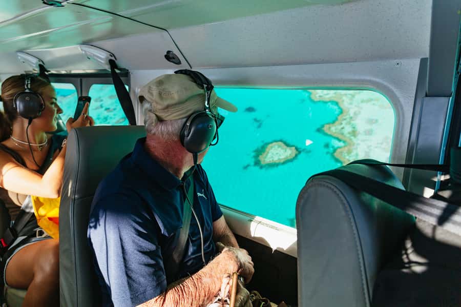 Airlie Beach: Whitsundays & Heart Reef Scenic Flight - The pilot commentary: why the experience feels more personal than “just sightseeing”