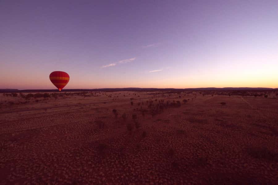 Alice Springs: Early Morning Hot Air Balloon Flight - Landing, Packing Help, And The Bush-Style Celebration