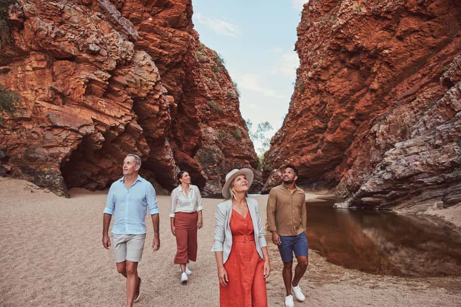 Alice Springs: West MacDonnell Ranges & Standley Chasm Tour - Simpsons Gap: the calm gorge where wildlife likes to linger