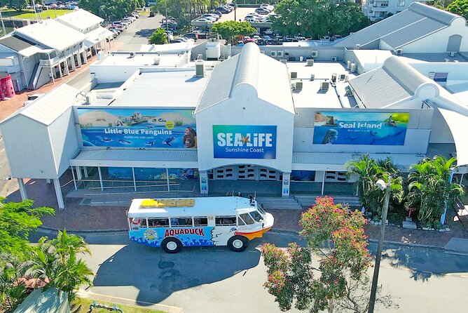 Aquaduck Sunshine Coast - 1hr Mooloolaba Amphibious Tour - The Duck Becomes A Boat: Where The Experience Clicks