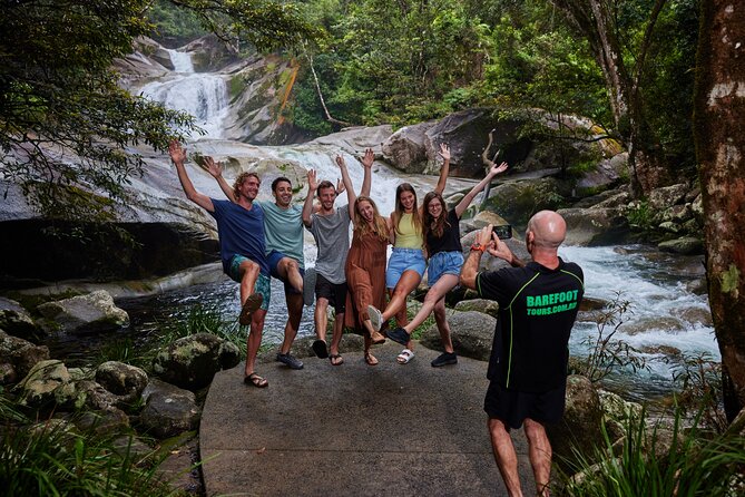 Barefoot Atherton Tablelands Adventure by Cairns Waterfalls - Josephine Falls and the natural waterslide pool