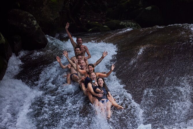Barefoot Atherton Tablelands Adventure by Cairns Waterfalls - Millaa Millaa Falls and lookout time, classic photos plus real pool time