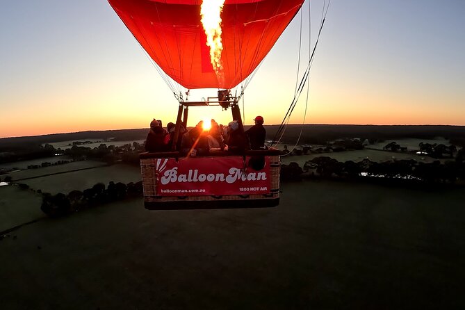 Bendigo Premium Balloon Flight plus buffet champagne breakfast - Bendigo Premium Balloon Flight at sunrise: what the small-group setup really means