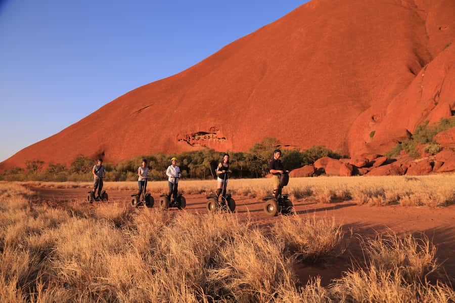 Best of Uluru - Segway and Walking Tour - Kantju gorge, a guided start with great payoff