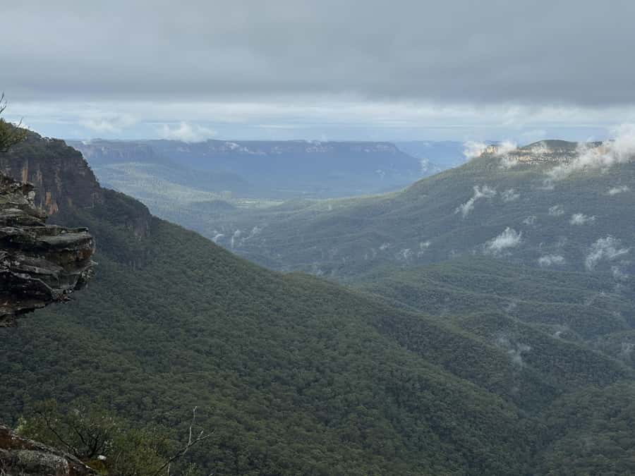 Blue Mountains Adventure: Scenic World, Zoo & Koala Photo - Katoomba Cascades boardwalk time, with stepping-stone options