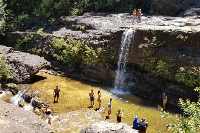 Blue Mountains Small Group Tour with Waterfall Walk & Fresh Lunch - Echo Point, Jamison Valley, and the Three Sisters photo window