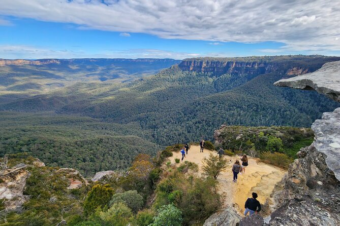 Blue Mountains Small Group Tour with Waterfall Walk & Fresh Lunch - Wentworth Falls: the main event, steps, and your optional way out
