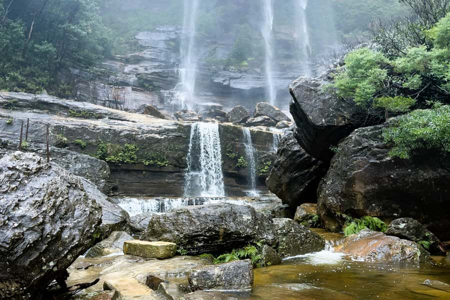 Blue Mountains Sunset Waterfalls Wildlife Tour From Sydney - Glenbrook stop: a chance to reset before the serious walking