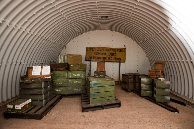Bombing of Darwin World War II Tour with Harbour Cruise - Stop 5: Charles Darwin National Park bunker exhibit, WWII infrastructure in the bush