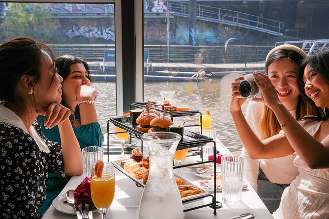 Bottomless Brunch Afloat in Melbourne - Brunch afloat: plentiful food, and the one temperature caveat
