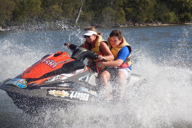 Bribie Blast - 1 Hour Jet Ski Experience - Riding the western bank of Bribie Island and the Pumicestone Passage