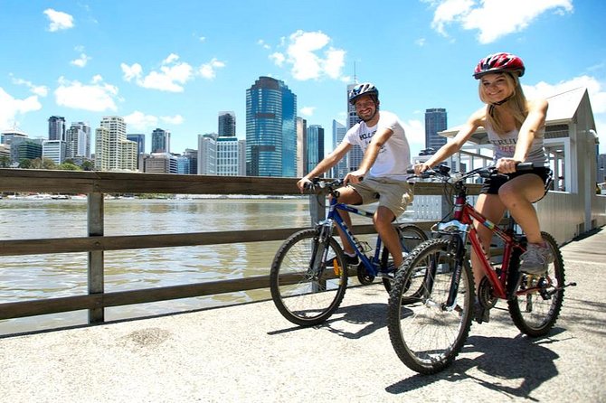 Brisbane Kayak, Bike - Kangaroo Point pickup makes the whole day easier