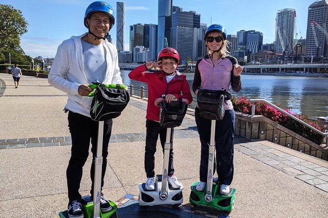 Brisbane Mini Segway Tour - Training That Gets You Comfortable Fast (Adjust the Handle, Use Body Weight)