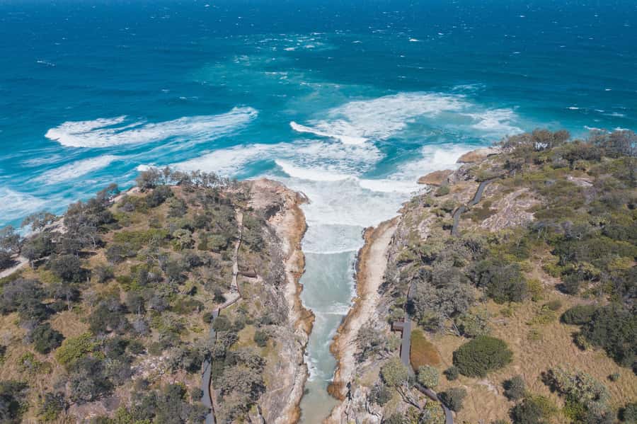 Brisbane: Stradbroke Island Eco Tour - Small Group, Full Day - Cylinder Beach: the payoff swim on white sand