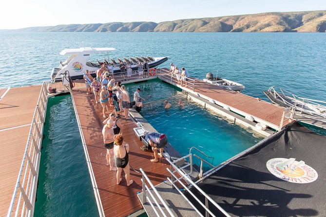 Broome to Horizontal Falls Half Day Adventure - Landing at Talbot Bay: The Floating Pontoon Meal Break
