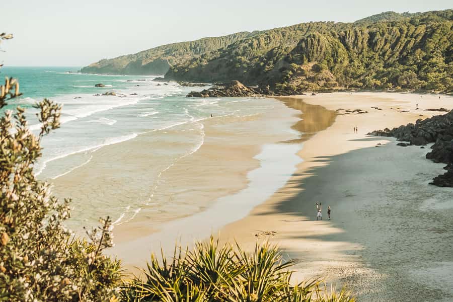 Byron Bay: Behind The Bay Waterfalls & Hidden Gems Day Tour - Lennox Head break time, plus swimming and easy photos
