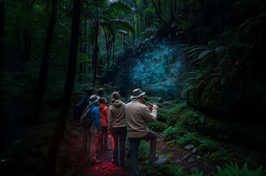 Byron Bay: Glowworms, Waterfalls & Rainforest Experience - Rainforest walks and waterfall time: what it feels like on the ground