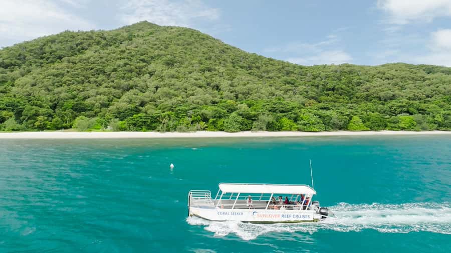 Cairns: Fitzroy Island Ferry w/ Snorkel, Lunch, Tour Options - Optional Extras on the Island: Guided Snorkel, Kayak, and the Turtle Centre