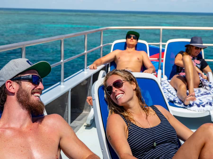 Cairns: Great Barrier Reef Premium Diving Full Day Tour - Boat comfort, food, and the safety-first vibe