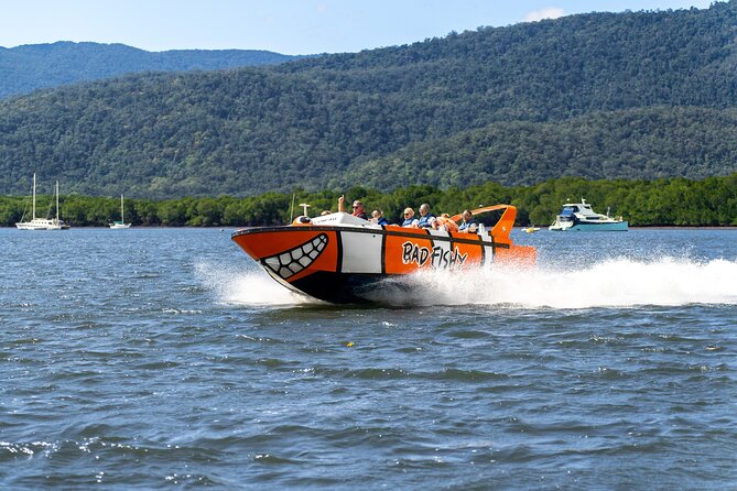 Cairns Jet Boat Ride - Wear for splash season, and protect your comfort before you board