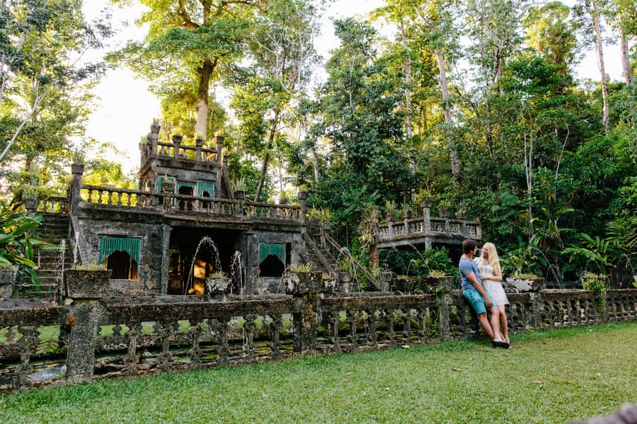 Cairns: Paronella, Lake Barrine & Millaa Millaa Falls Tour - Paronella Park at Mena Creek: Spanish-Style Castle, Gardens, and Guided Story