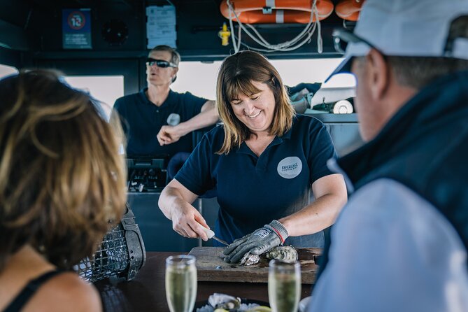 Coffin Bay Day Tour - A Taste of Coffin Bay - The oyster farm lesson: where the day starts with Pacific oysters