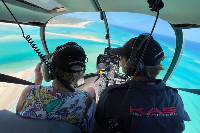 Colours of Broome: Stunning 30-Minute Scenic Helicopter Flight - Cable Beach and the tides: seeing the coastline’s movement