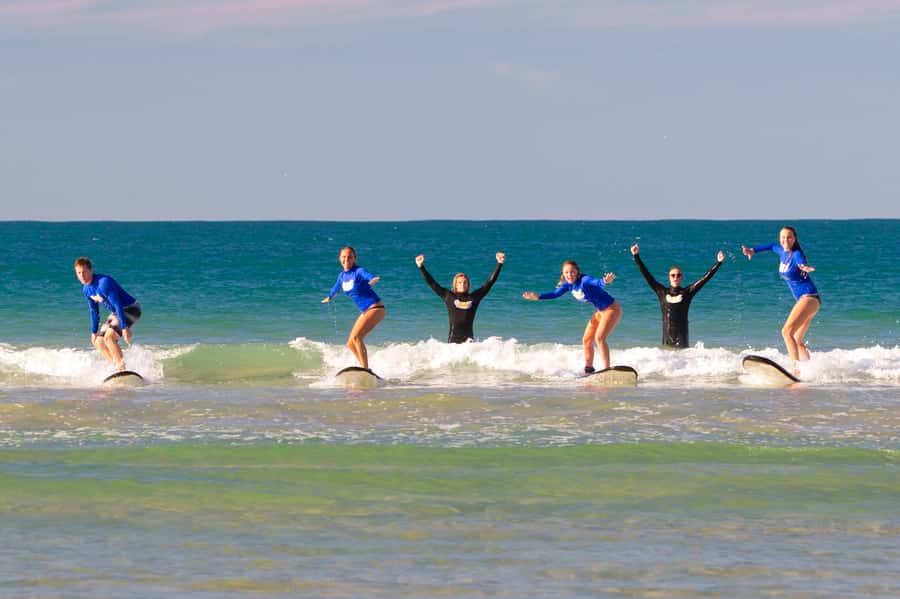 Coolangatta: 2 Hour Surf Experience on the Gold Coast - Wading in waist-deep, then catching your first waves