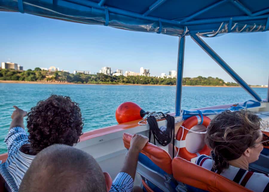 Darwin: 1-Hour Bombing of Darwin Cruise - USS Peary Sonar Remains: Seeing a WWII Wreck Without the Diving