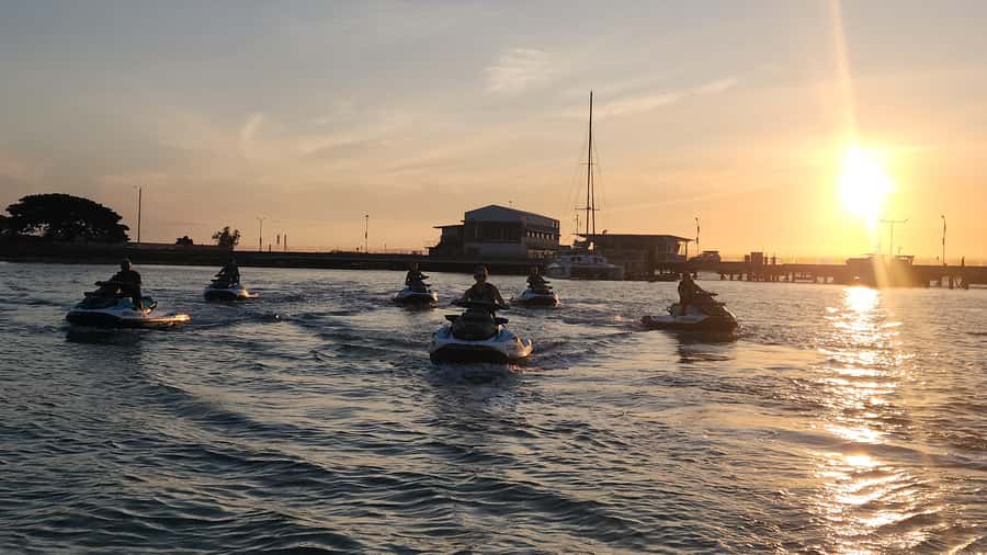 Darwin: Guided Jet Ski Tour - Mangroves at sunset: why calmer conditions make the whole thing better