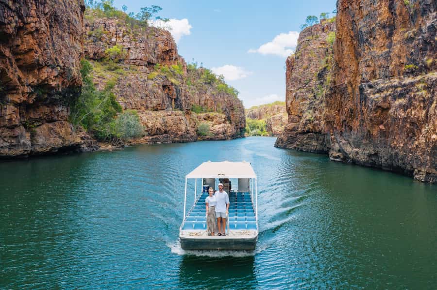 Darwin: Nitmiluk National Park Tour & Katherine Gorge Cruise - NitNit Dreaming Cruise on Katherine Gorge: the star attraction