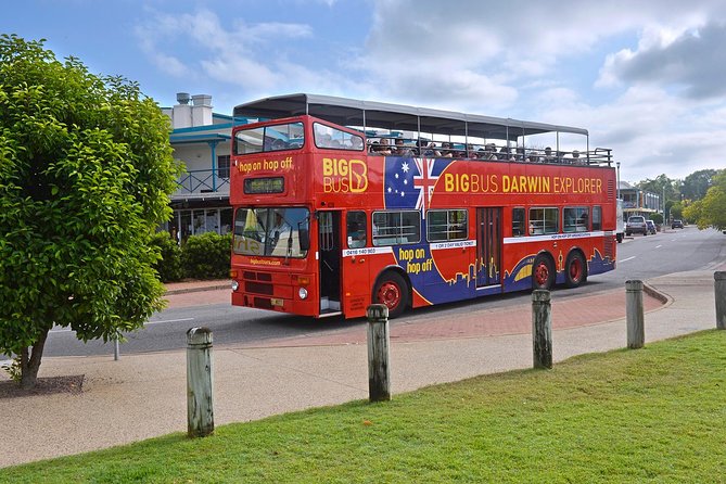 Darwin Shore Excursion: Hop-on Hop-off Bus Tour - Boarding at Fort Hill Wharf and navigating the 11 stops
