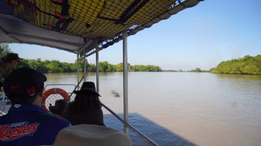 Darwin: The Croc Bus to the Famous Jumping Crocodile Cruise - Croc Bus pickup in Darwin: quick to find, easy to start