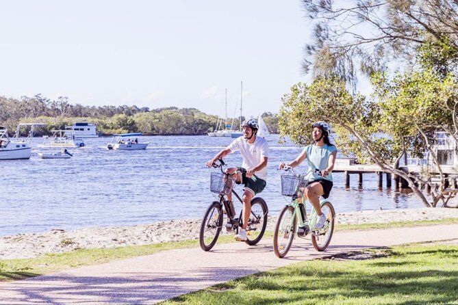 eBike Noosa Sightseeing Tour - New! - Stop 5 (final): Lake Weyba mangroves and the southern edge of the Everglades lakes