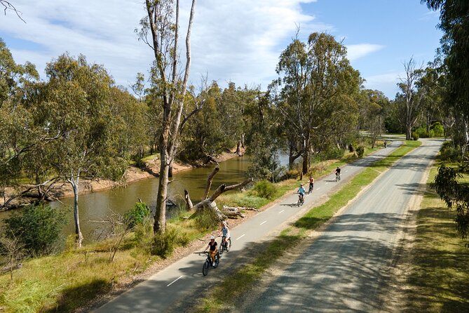 Echuca Guided E-Bike Cycling Tour - The Bike and Helmet Setup, Plus Road Safety That Actually Helps